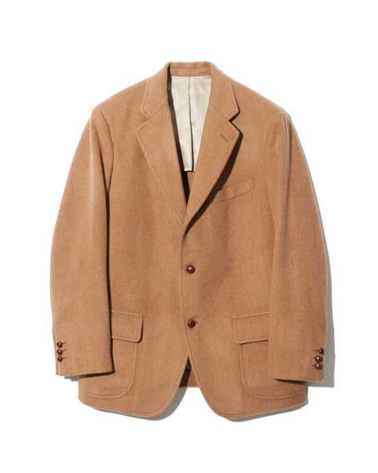 UNIVERSITY JACKET / CAMEL HAIR