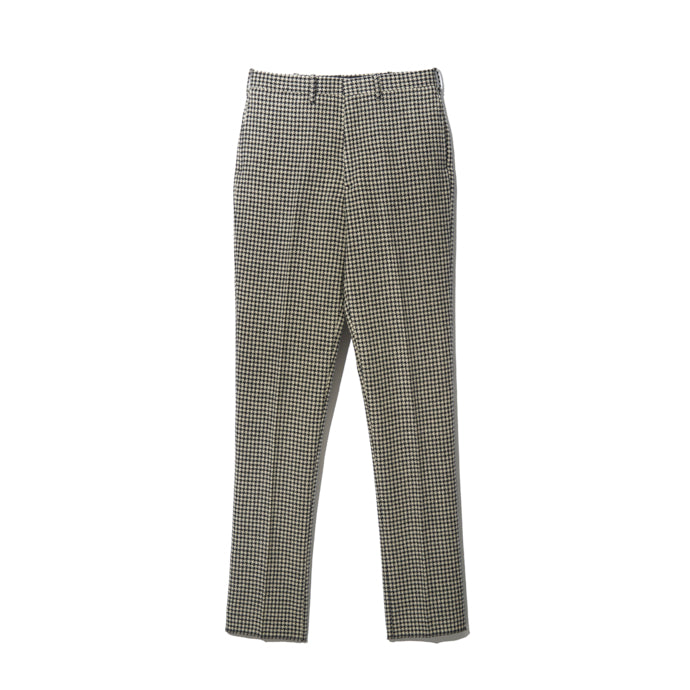 TRIM STEM PANTS / HOUNDSTOOTH