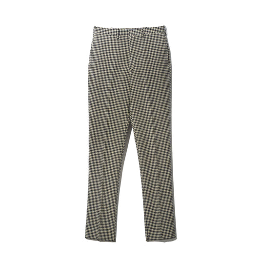 TRIM STEM PANTS / HOUNDSTOOTH