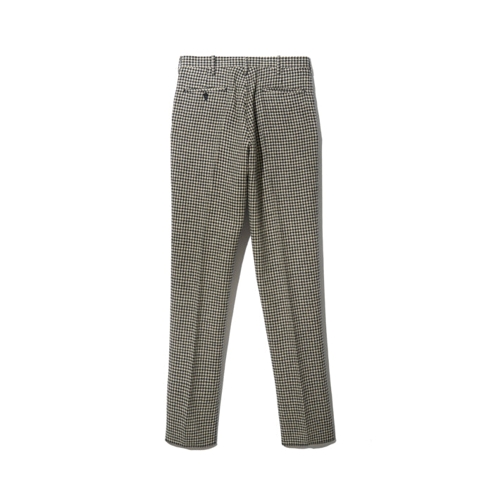 TRIM STEM PANTS / HOUNDSTOOTH