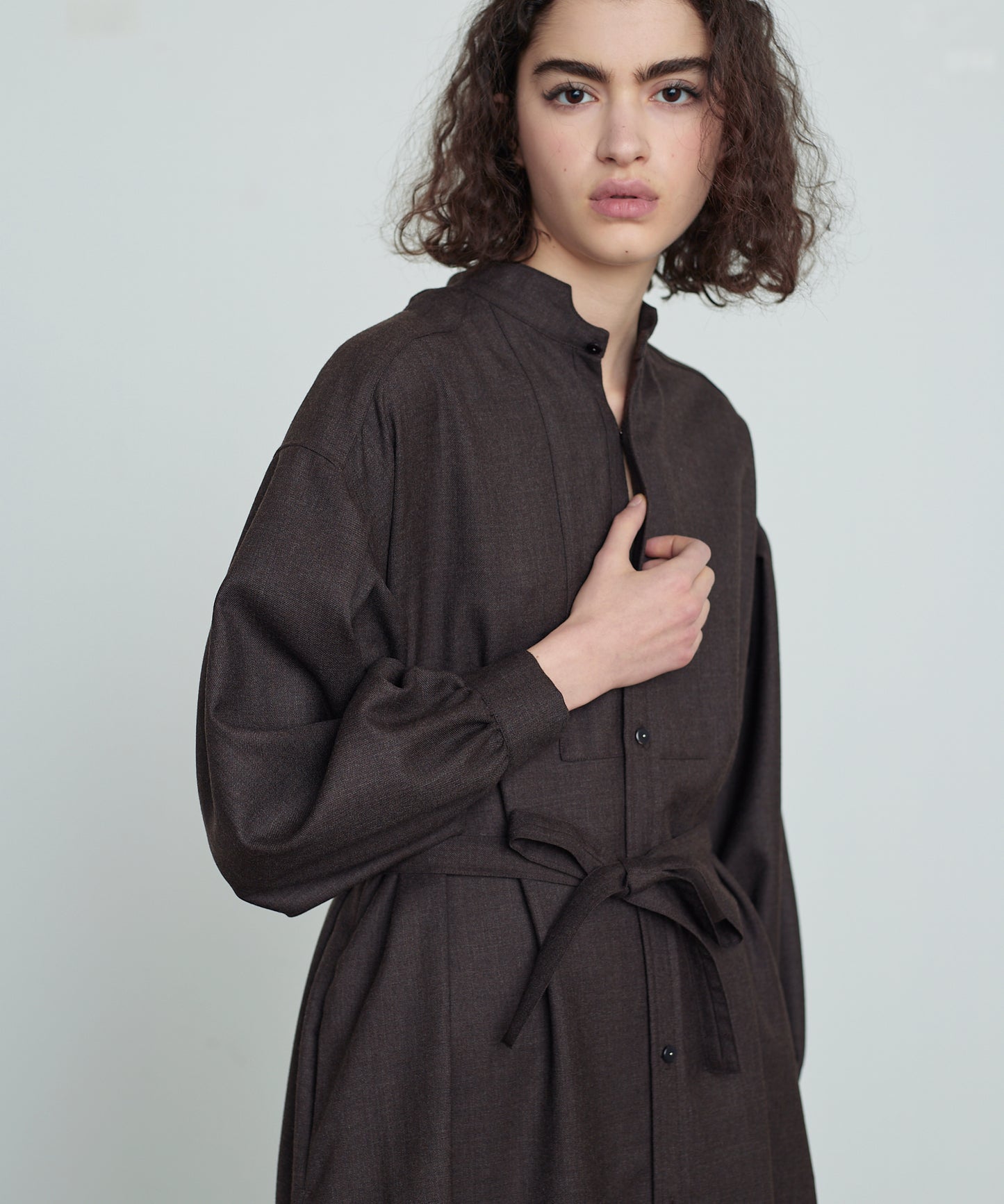 TUSCAN DRESS / WOOL SERGE