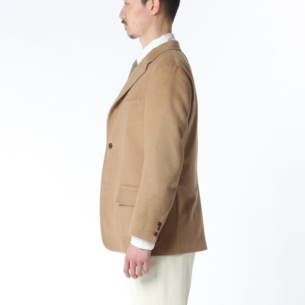 UNIVERSITY JACKET / CAMEL HAIR