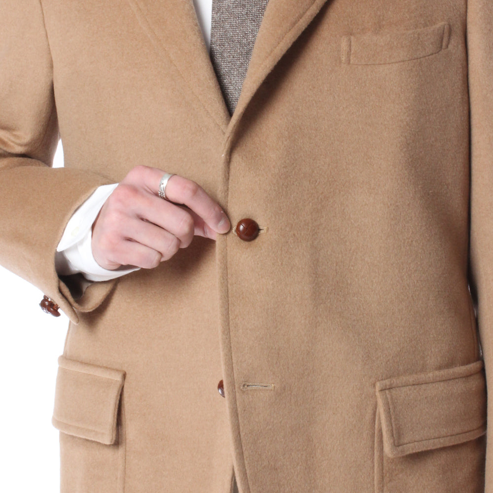 UNIVERSITY JACKET / CAMEL HAIR