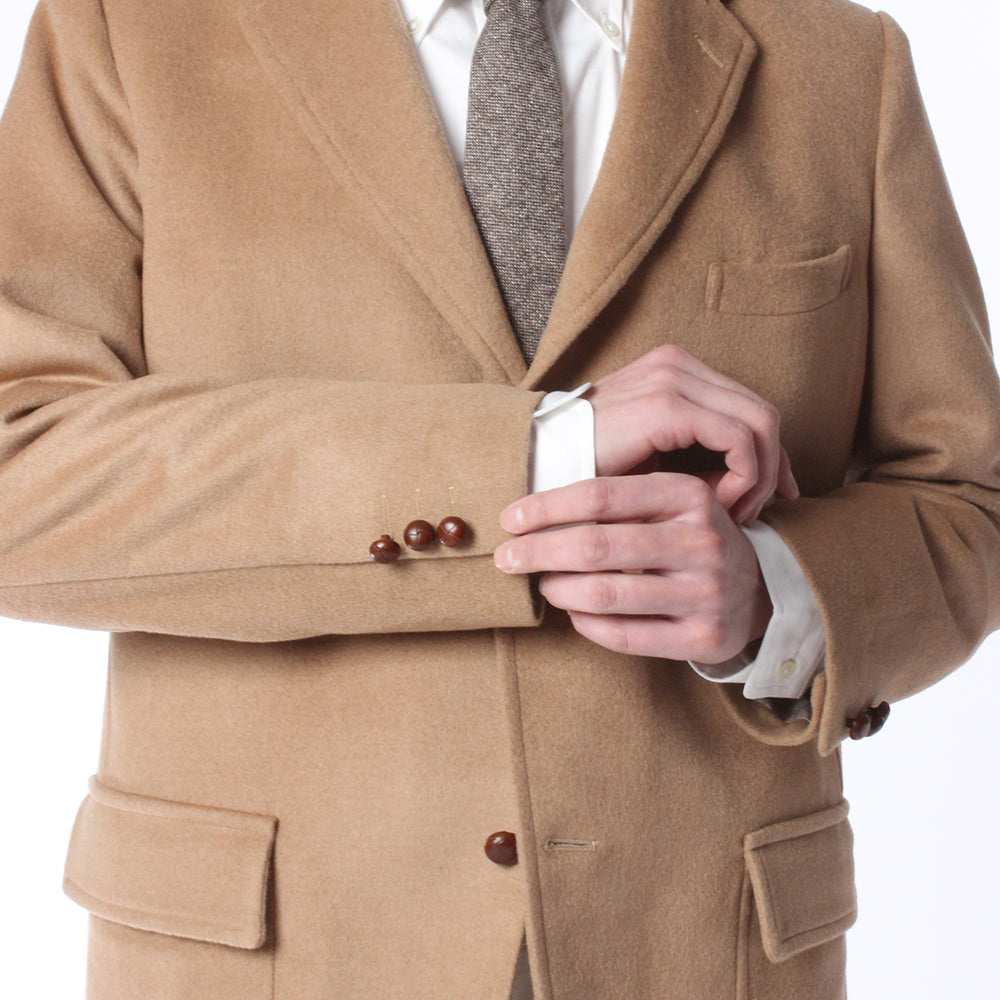 UNIVERSITY JACKET / CAMEL HAIR