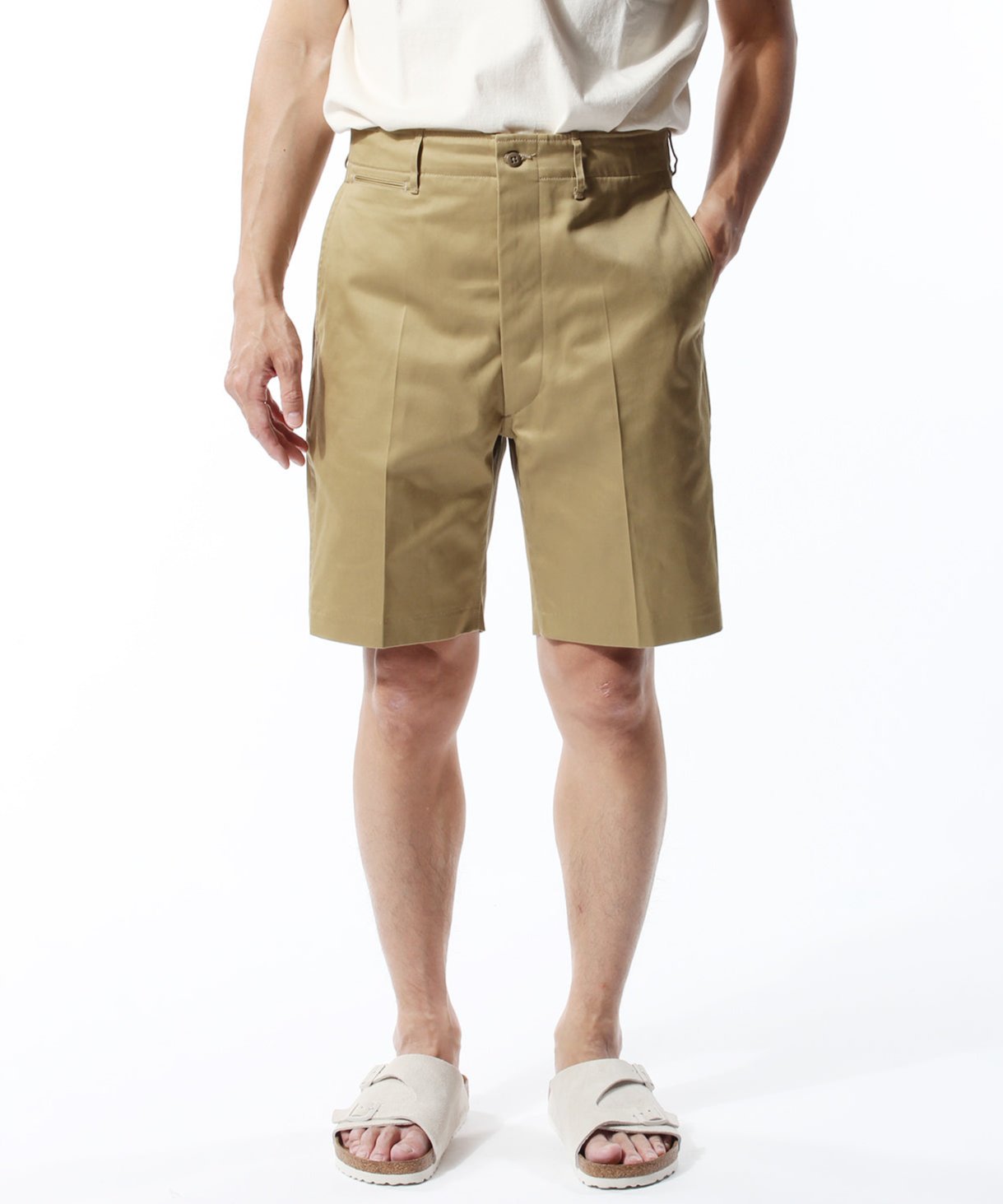 CHINO SHORTS / BEIGE