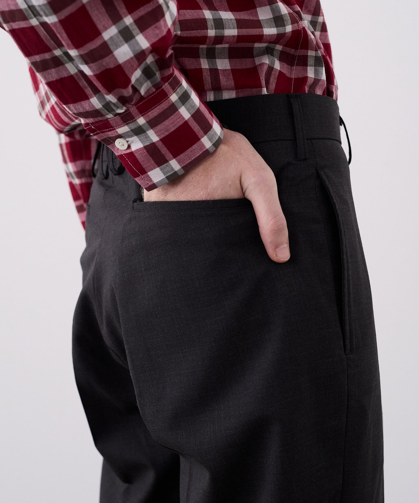 TRIM FIT PANTS 2 / SUMMER WOOL