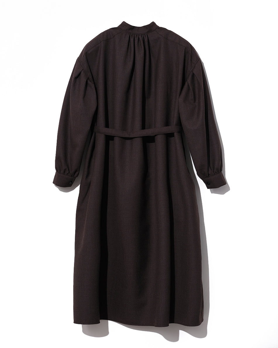 TUSCAN DRESS / WOOL SERGE