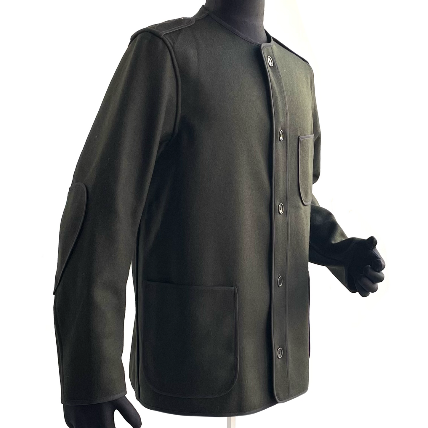 BASQUE JACKET / MELTON WOOL