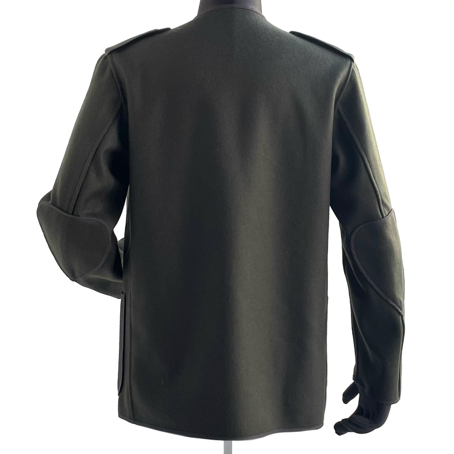 BASQUE JACKET / MELTON WOOL