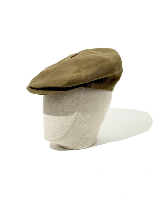 NEWSBOY CAP / LINEN SAGE