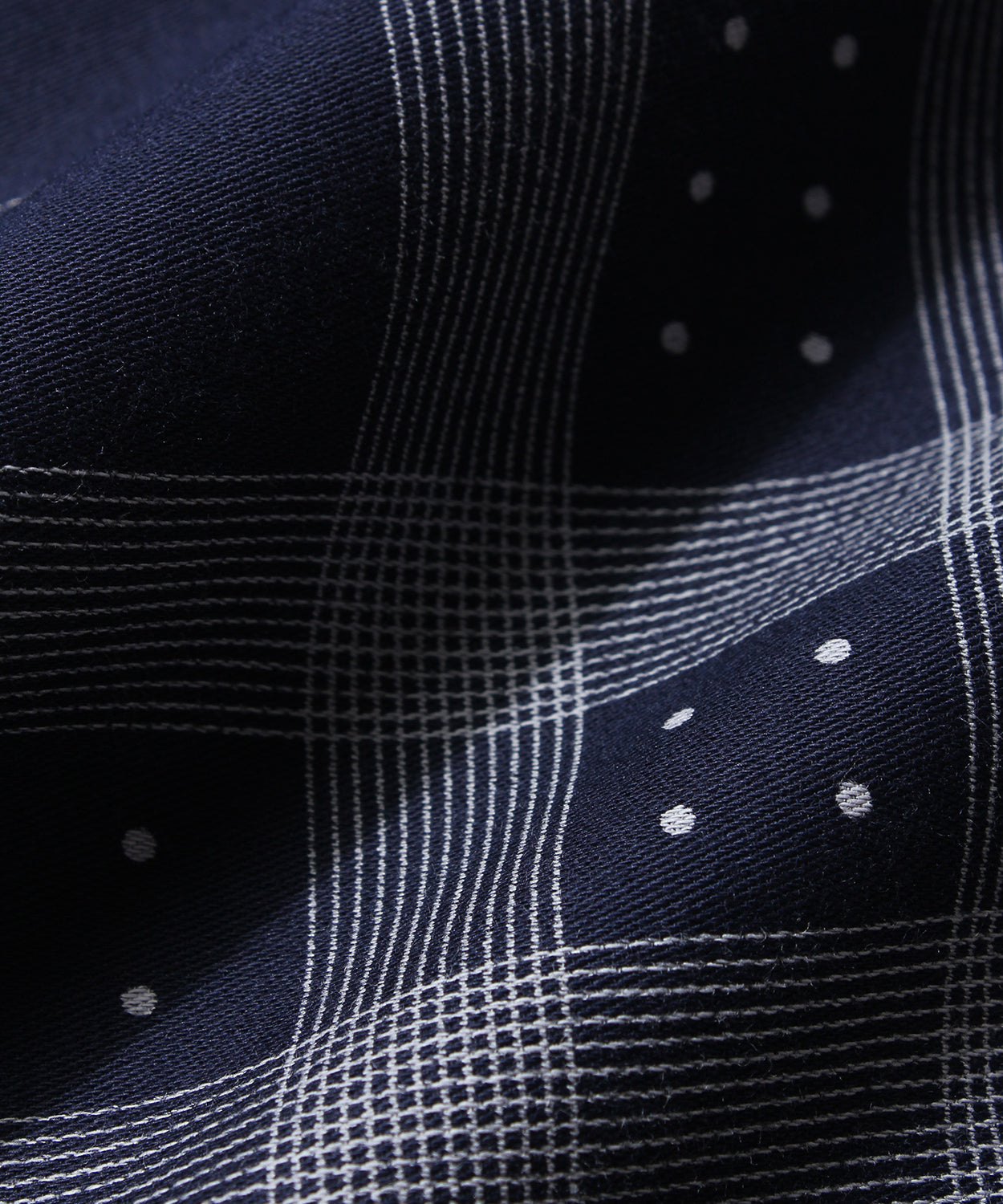 SATIN SCARF / STRIPE & DOT