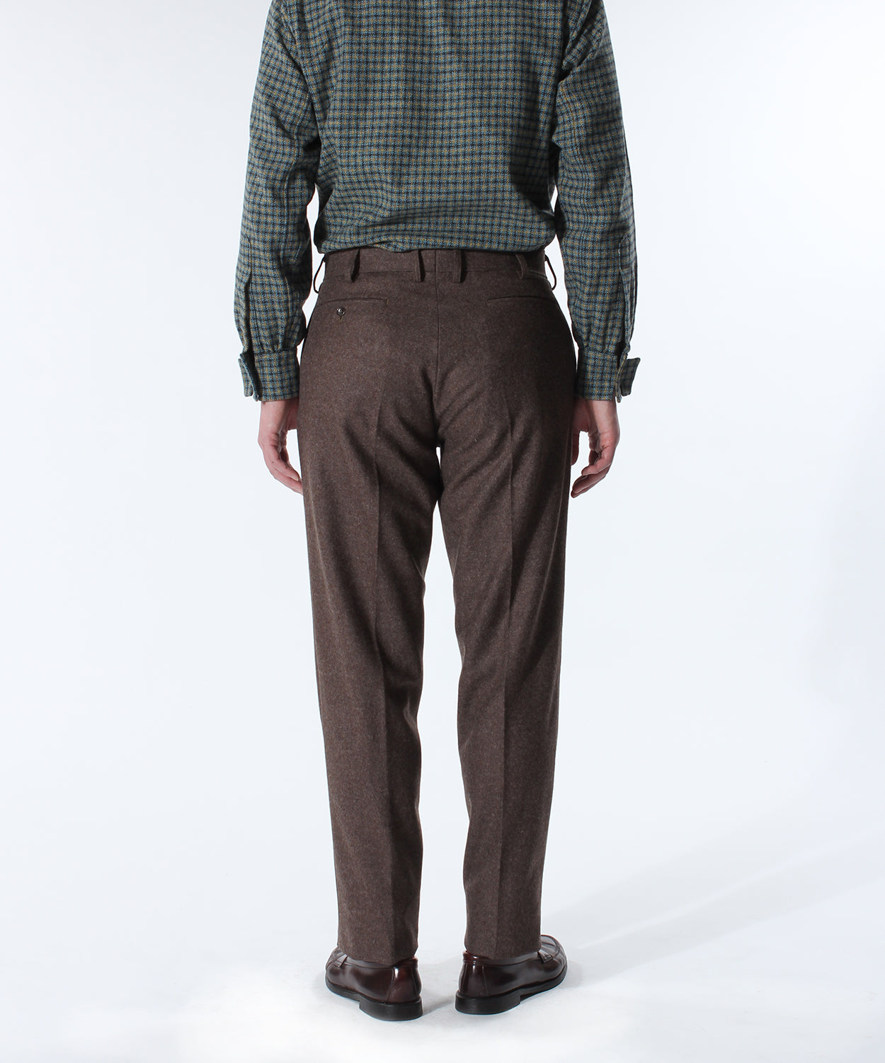 TRIM FIT PANTS 3 / WOOL FLANNEL