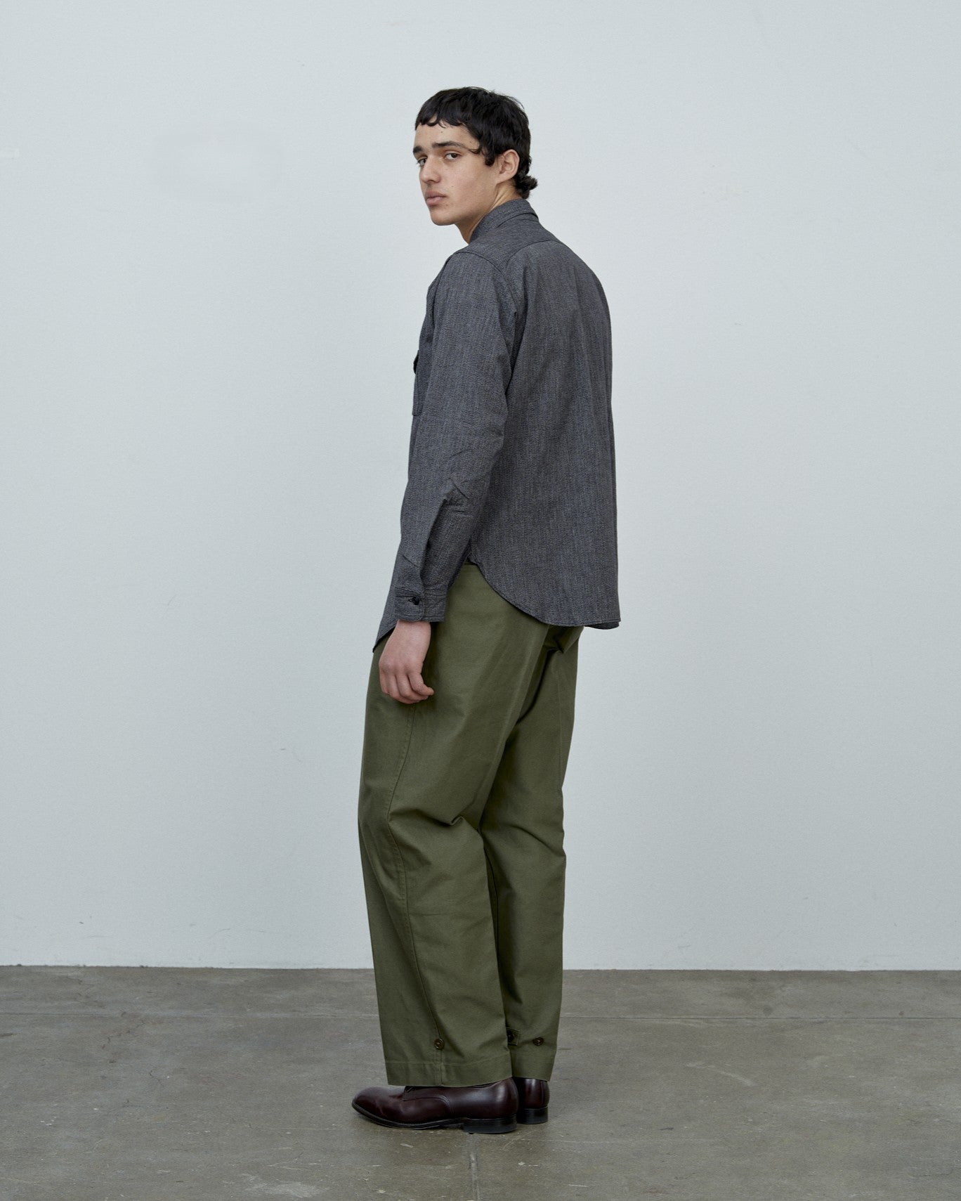 【 BIG YANK 】1935 ORIGINAL CHAMBRAY / BLACK