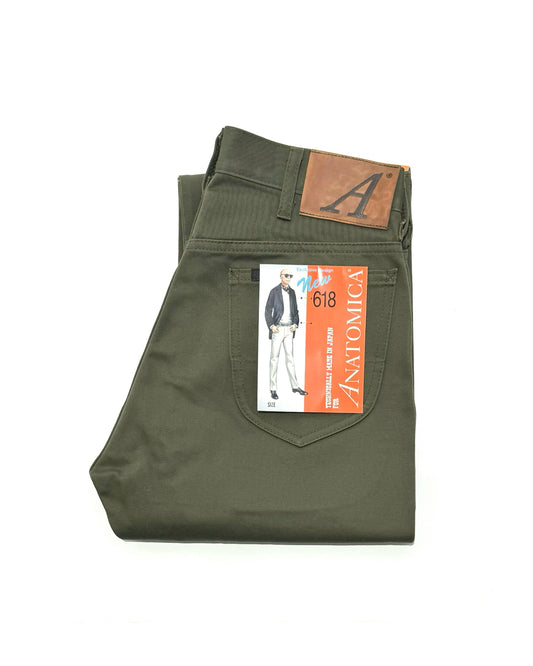 618 CALIFORNIAN / SATEEN OLIVE