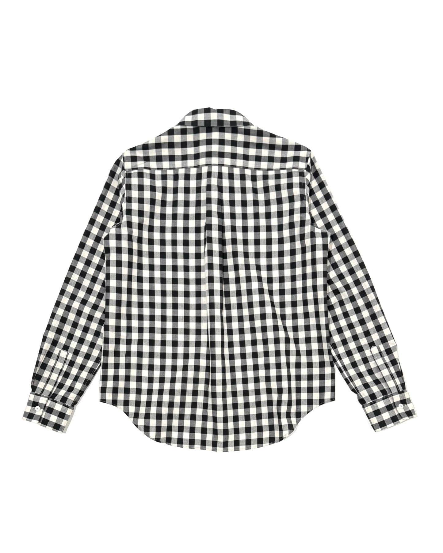 ROUND COLLAR SHIRTS / GINGHAM CHECK