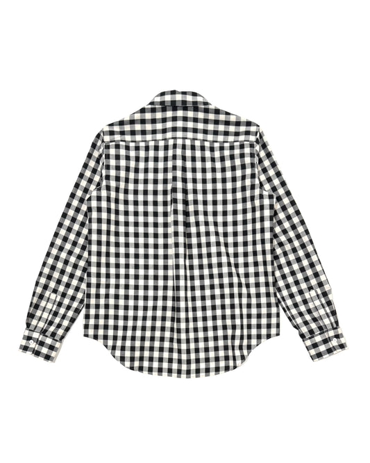 ROUND COLLAR SHIRTS / GINGHAM CHECK