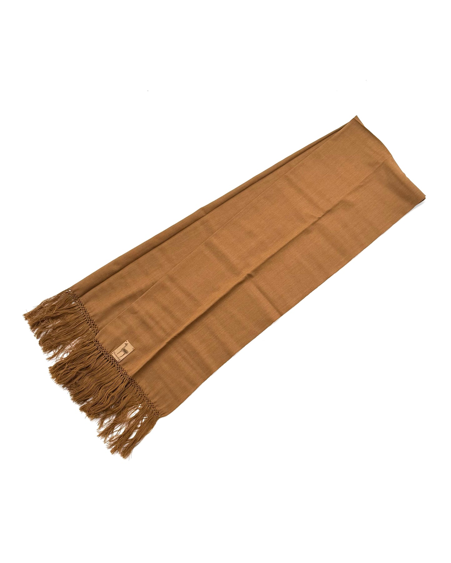 VICUNANDINA SCARF / LARGE BROWN