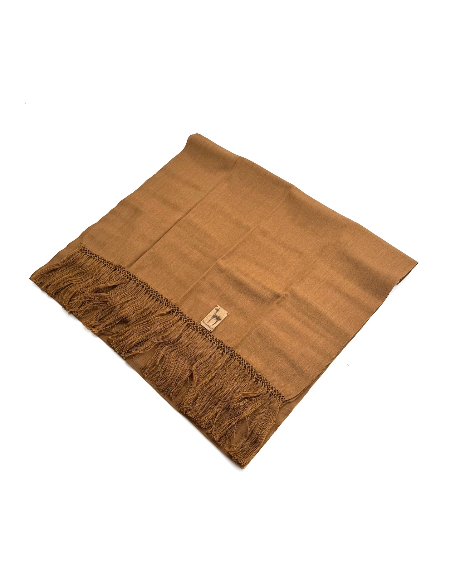 VICUNANDINA SCARF / LARGE BROWN