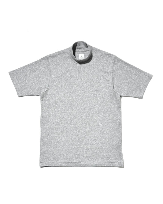 MOCK NECK TEE S/S GREY