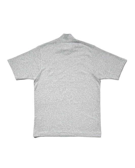MOCK NECK TEE S/S GREY