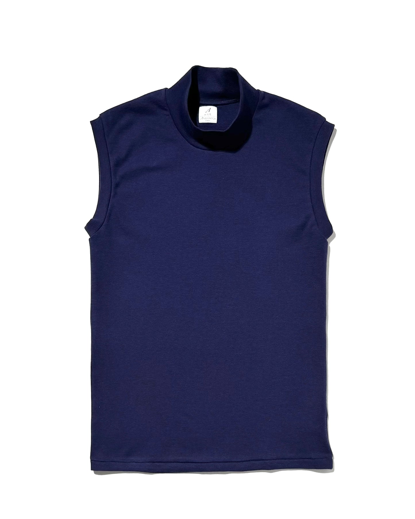 MOCK NECK TEE / SLEEVELESS