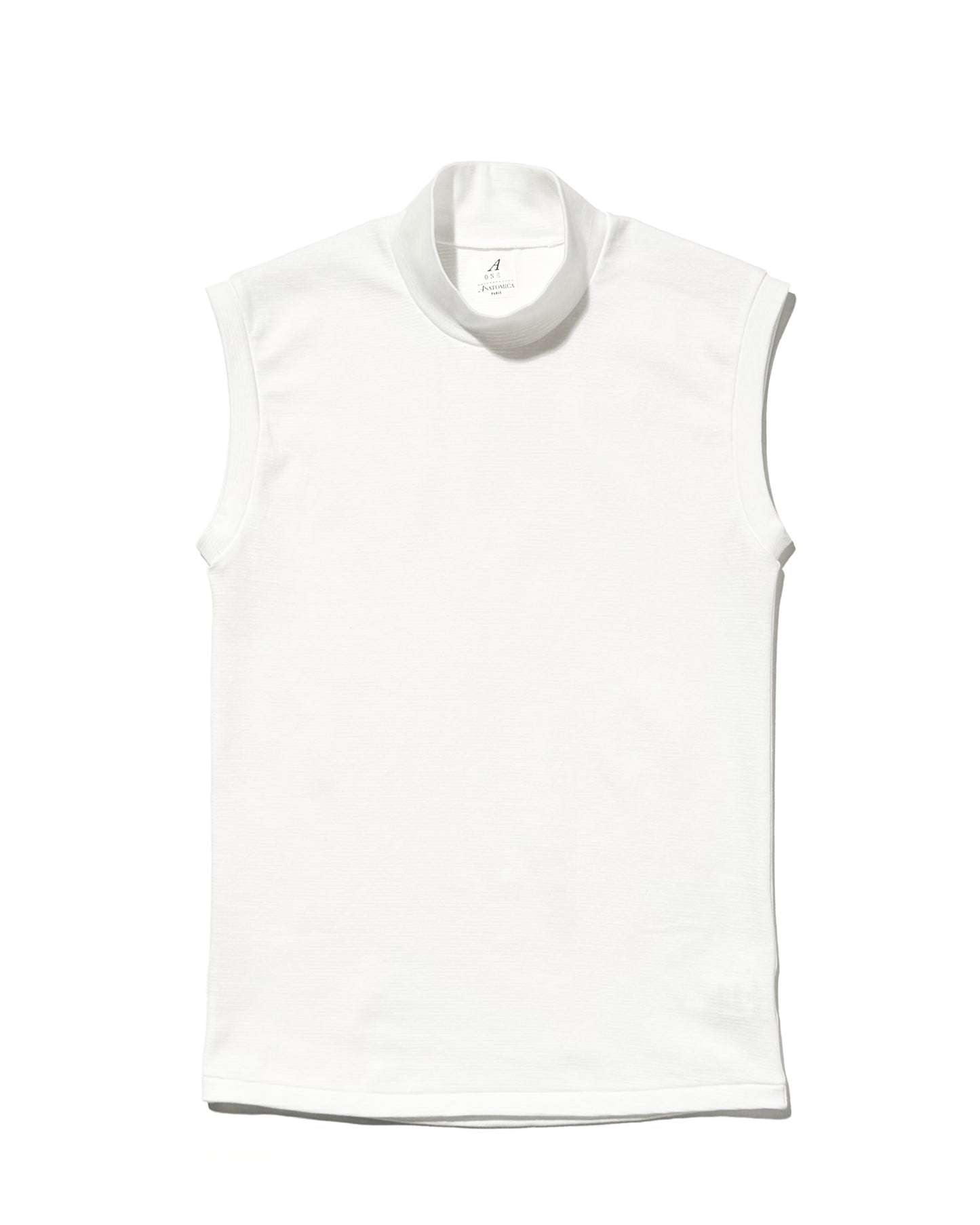 MOCK NECK TEE / SLEEVELESS