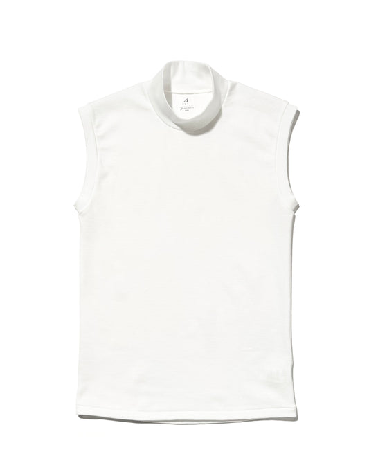 MOCK NECK TEE / SLEEVELESS