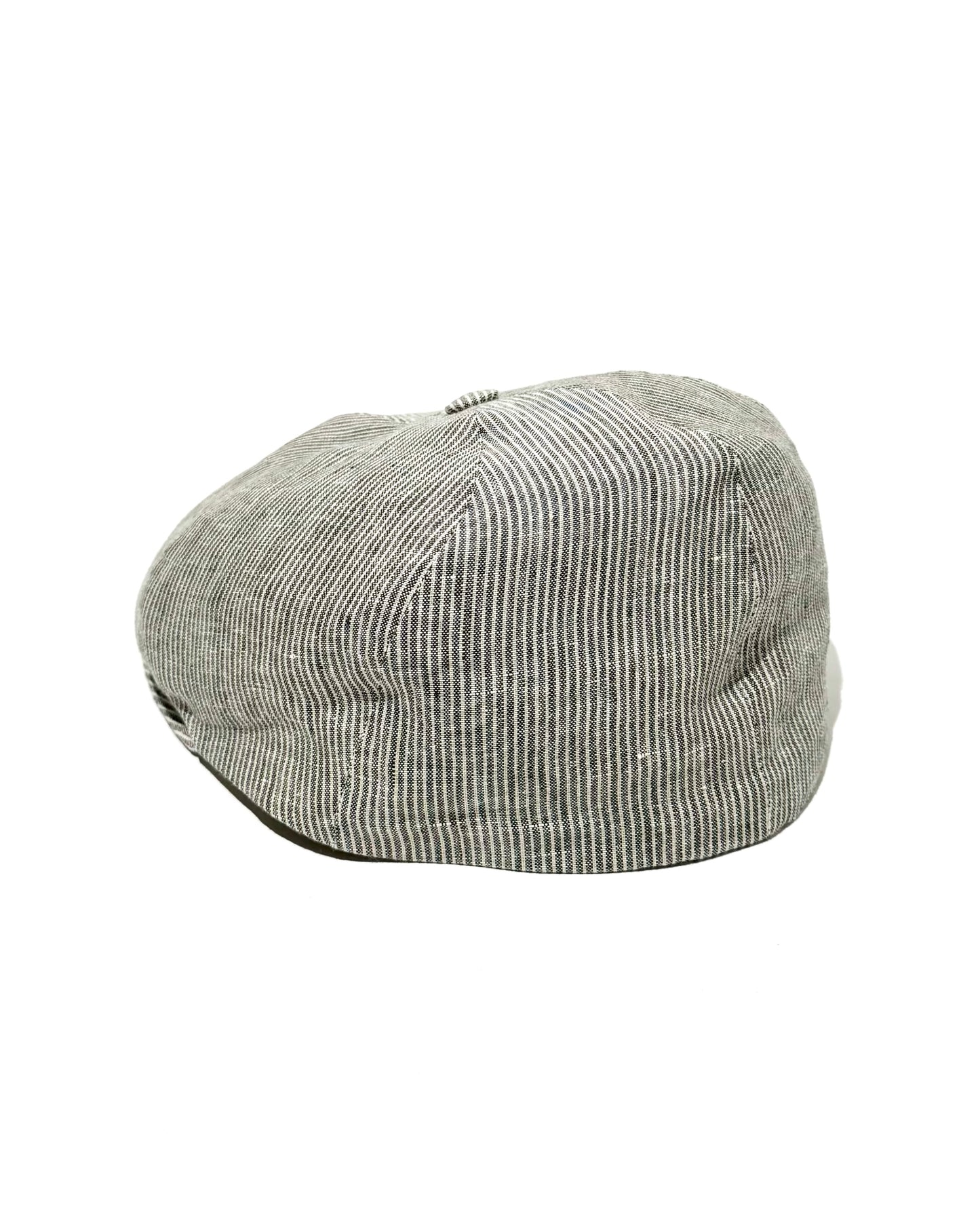 FLAT PANEL CAP / LINEN STRIPES