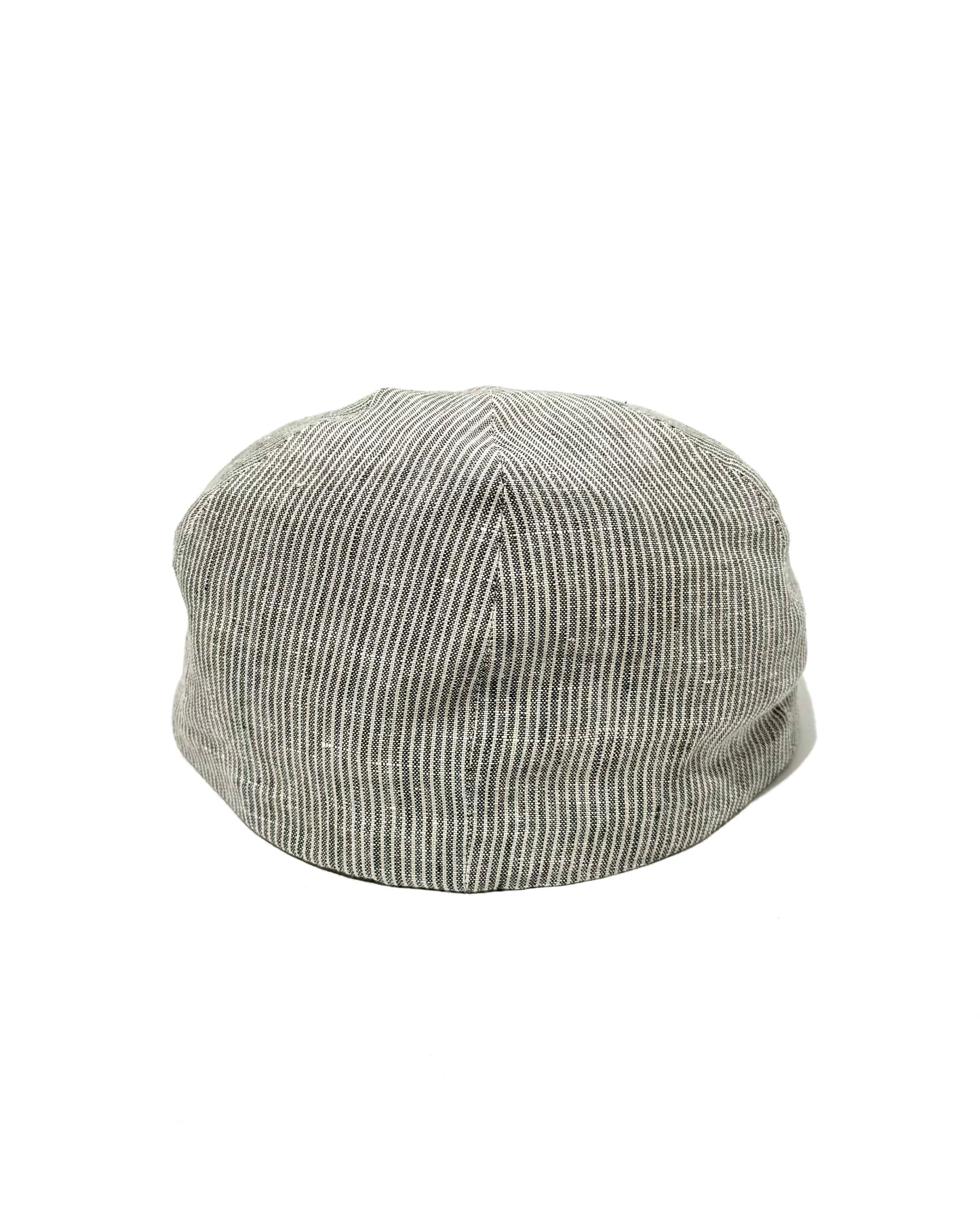 FLAT PANEL CAP / LINEN STRIPES