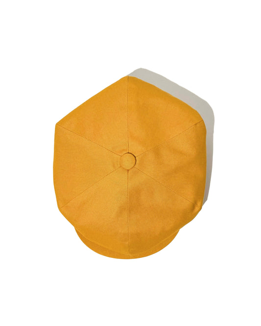 GATSBY CAP / CANVAS COTTON YELLOW