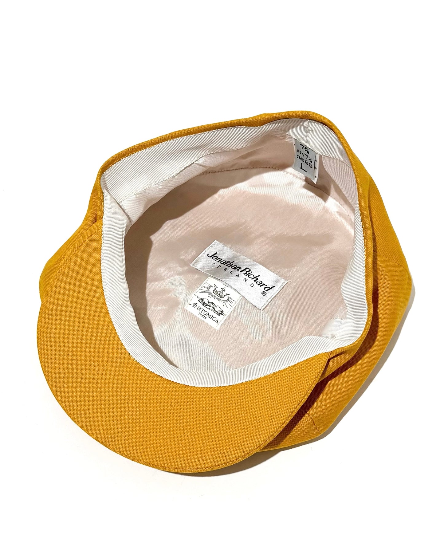 GATSBY CAP / CANVAS COTTON YELLOW