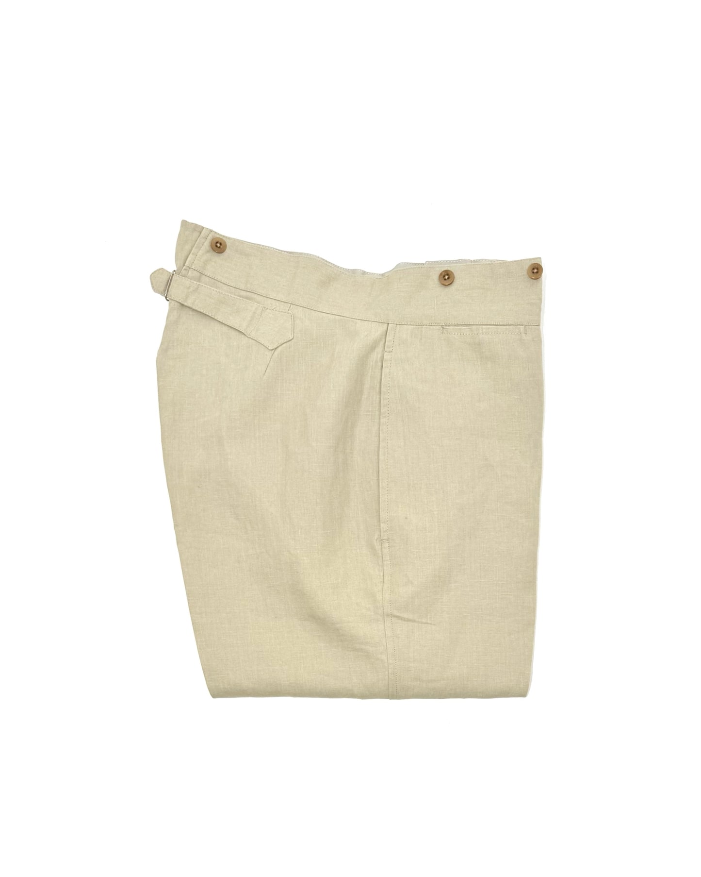 BJ PANTS / LINEN TAUPE
