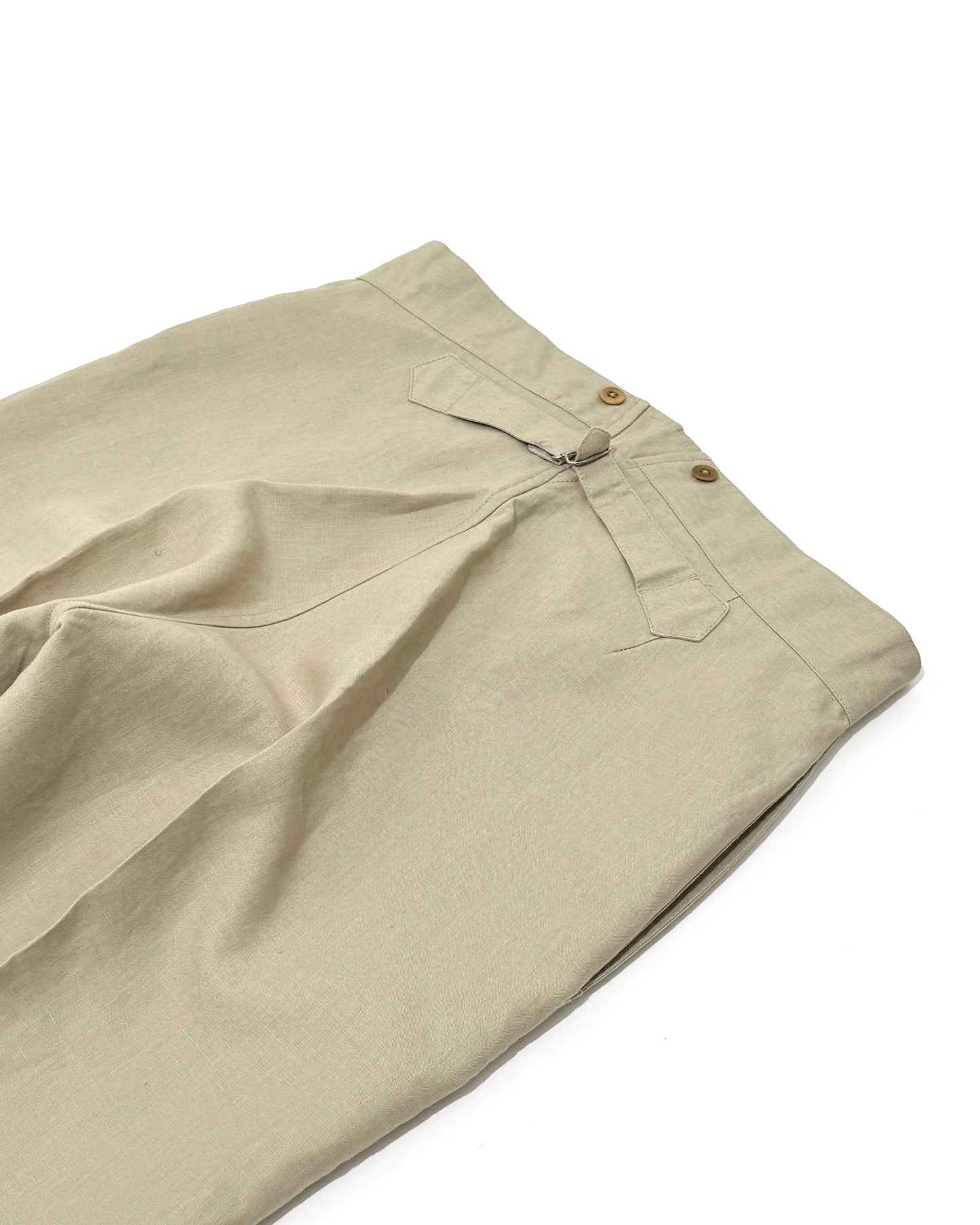 BJ PANTS / LINEN TAUPE