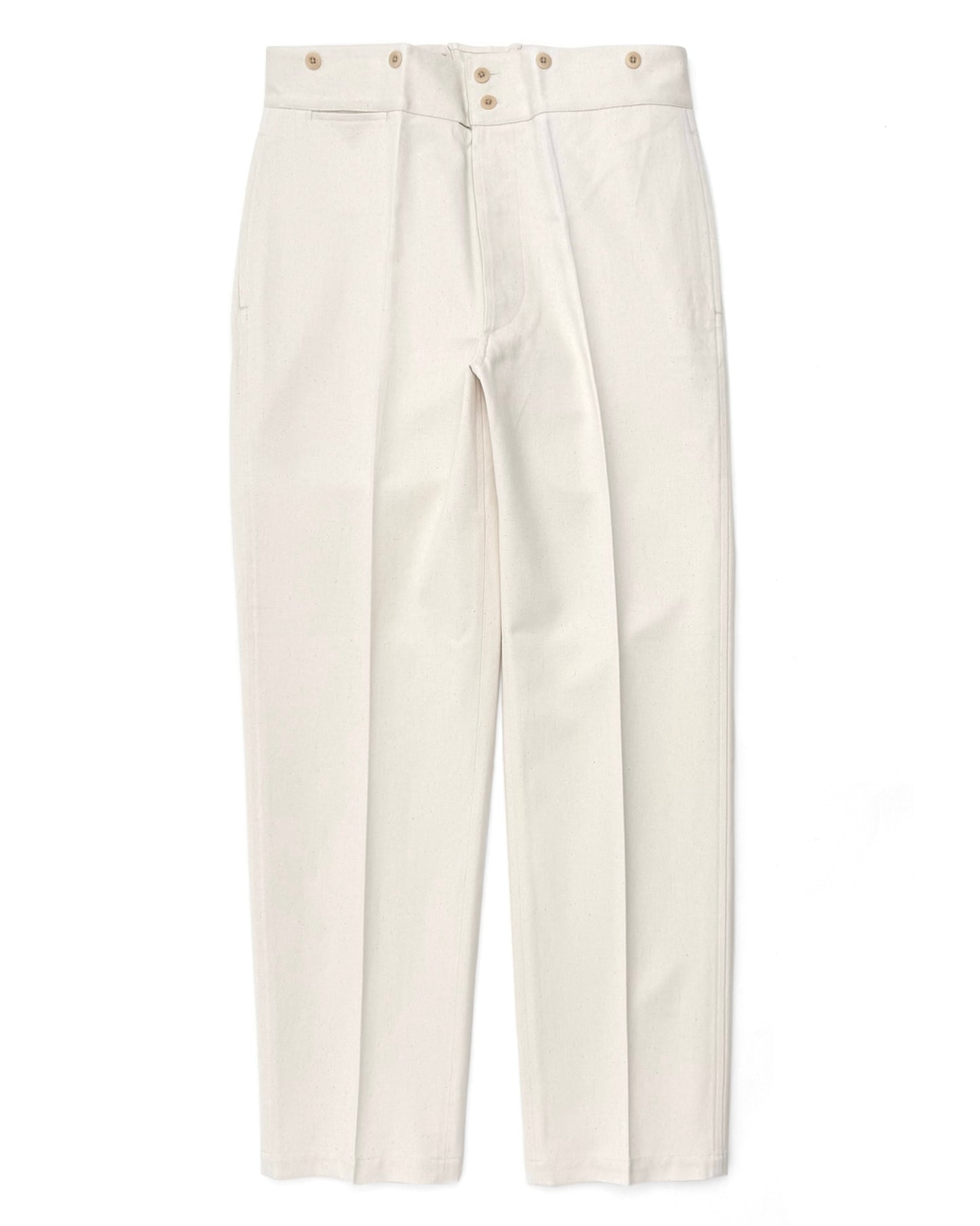 BJ PANTS / FRENCH PANAMA COTTON