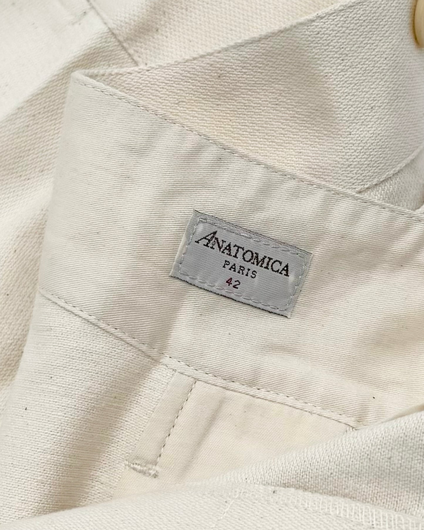 BJ PANTS / FRENCH PANAMA COTTON