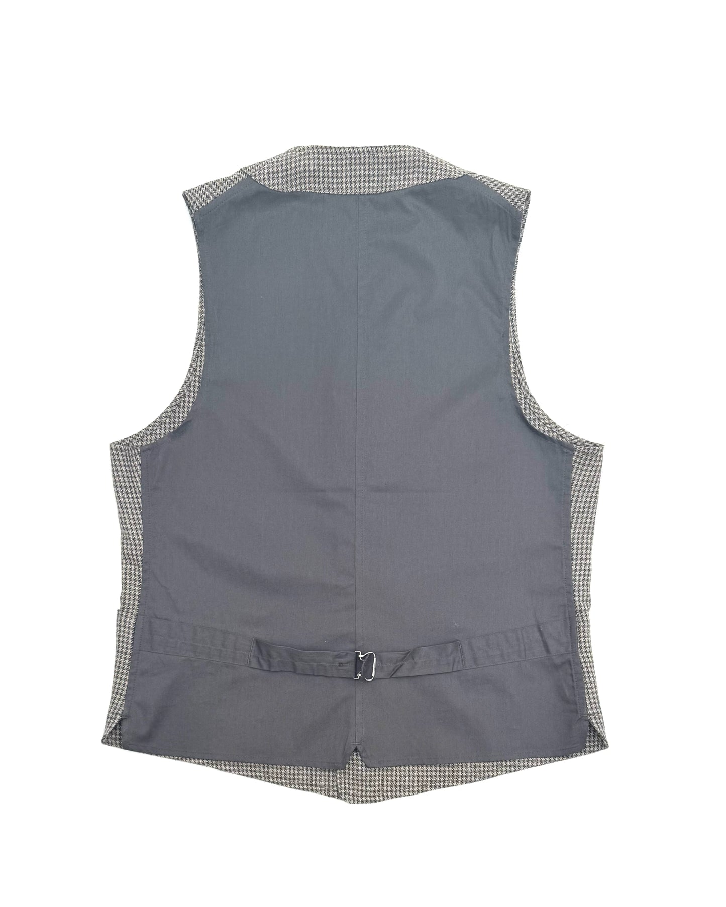 SAGAN VEST / COTTON WOOL SILK HOUNDS TOOTH MAGEE