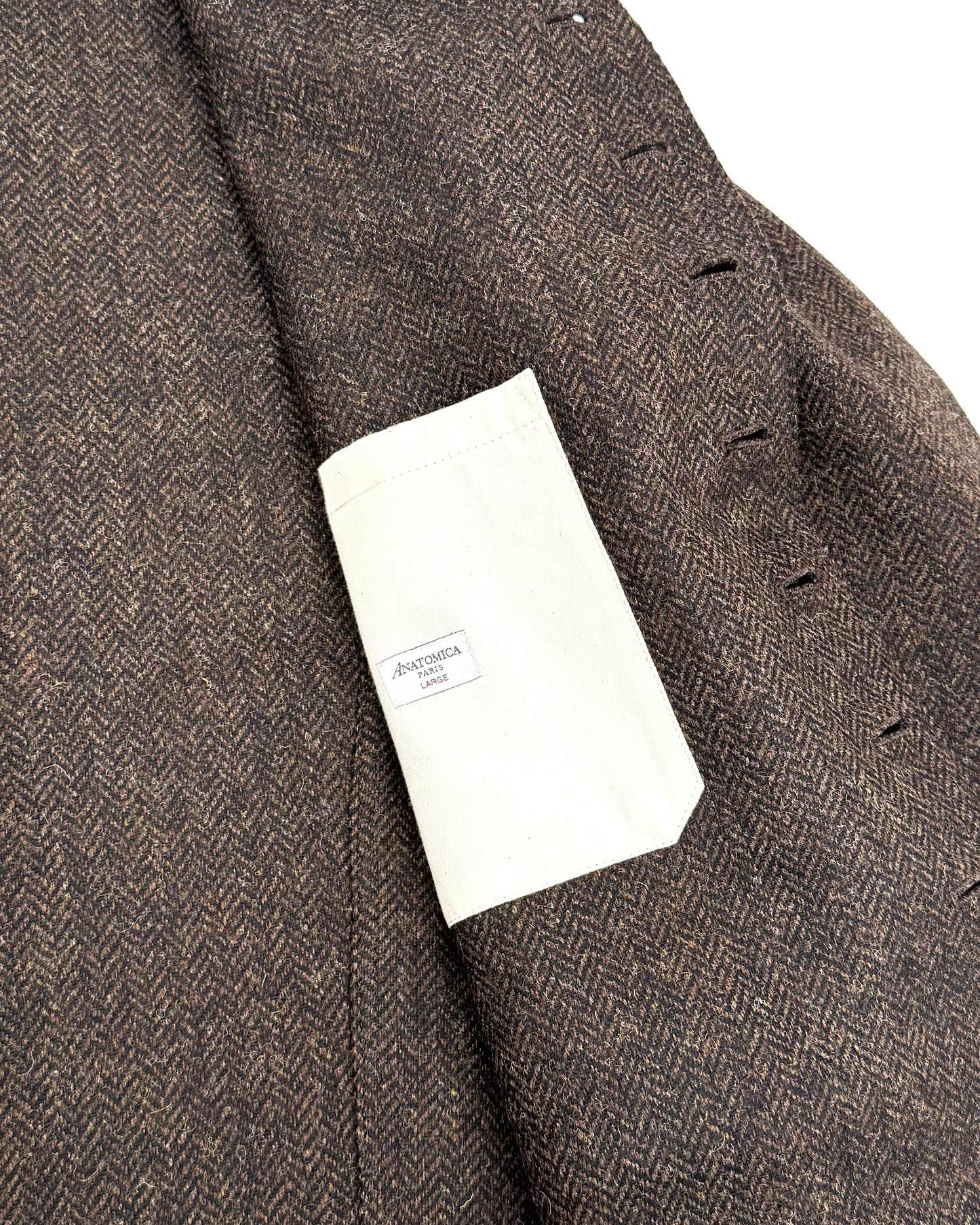 DOLMAN / SHETLAND TWEED HERRING BONE