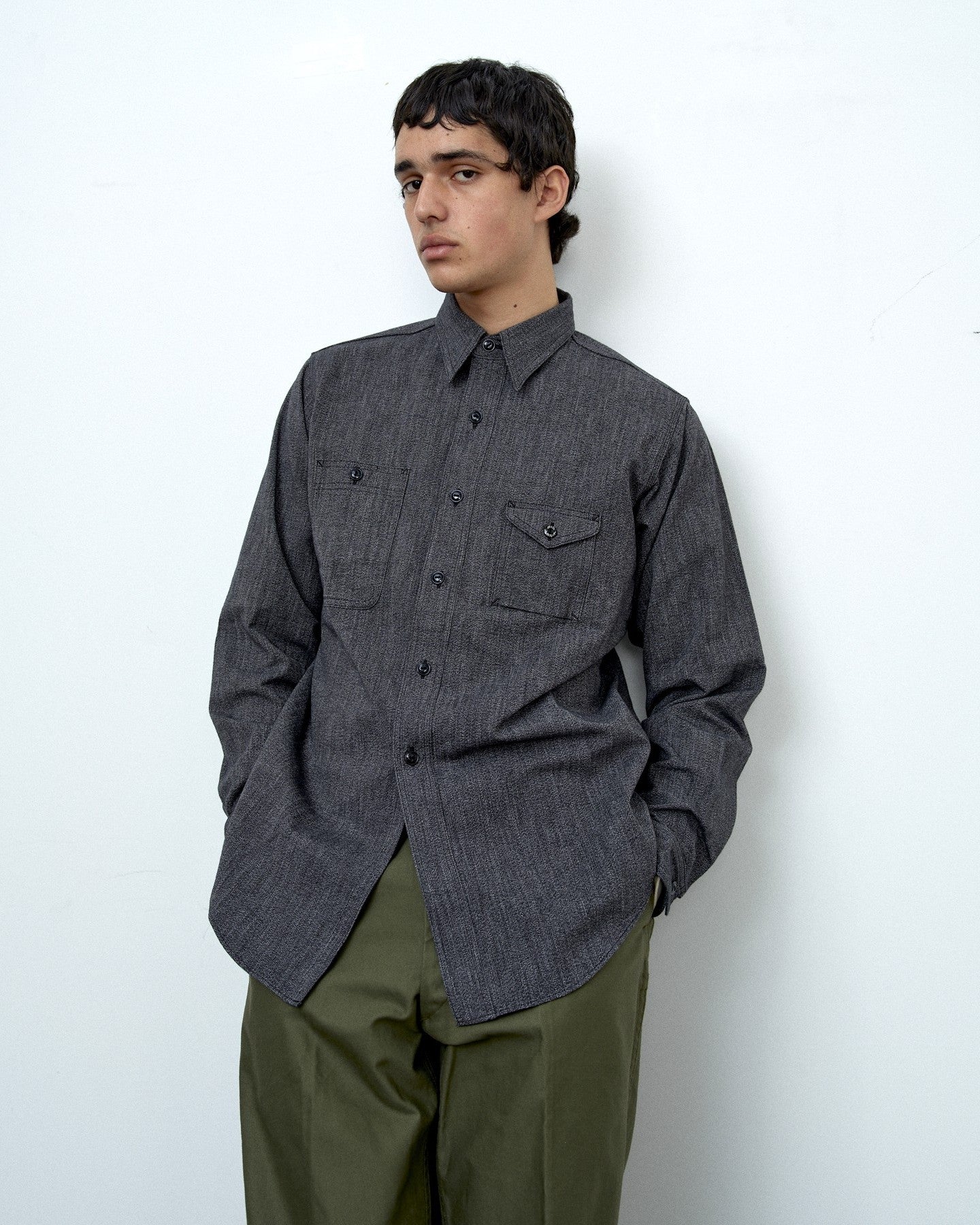 【 BIG YANK 】1935 ORIGINAL CHAMBRAY / BLACK