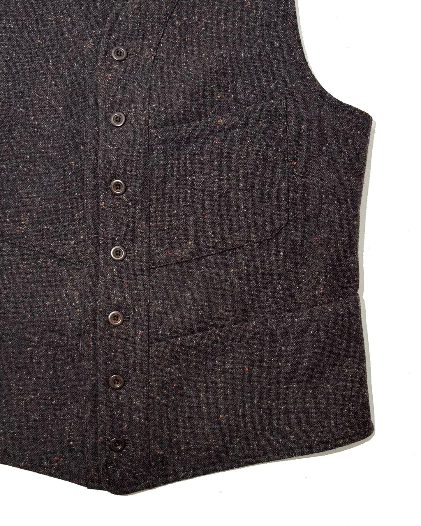 SAGAN VEST / DONEGAL MAGEE TWEED