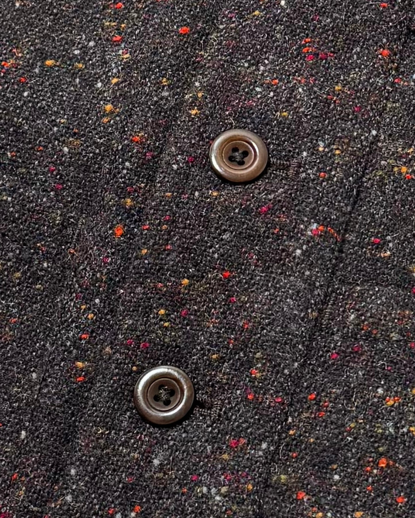 SAGAN VEST / DONEGAL MAGEE TWEED