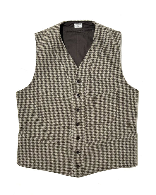 SAGAN VEST / ALSPORT TWEED HOUNDS TOOTH