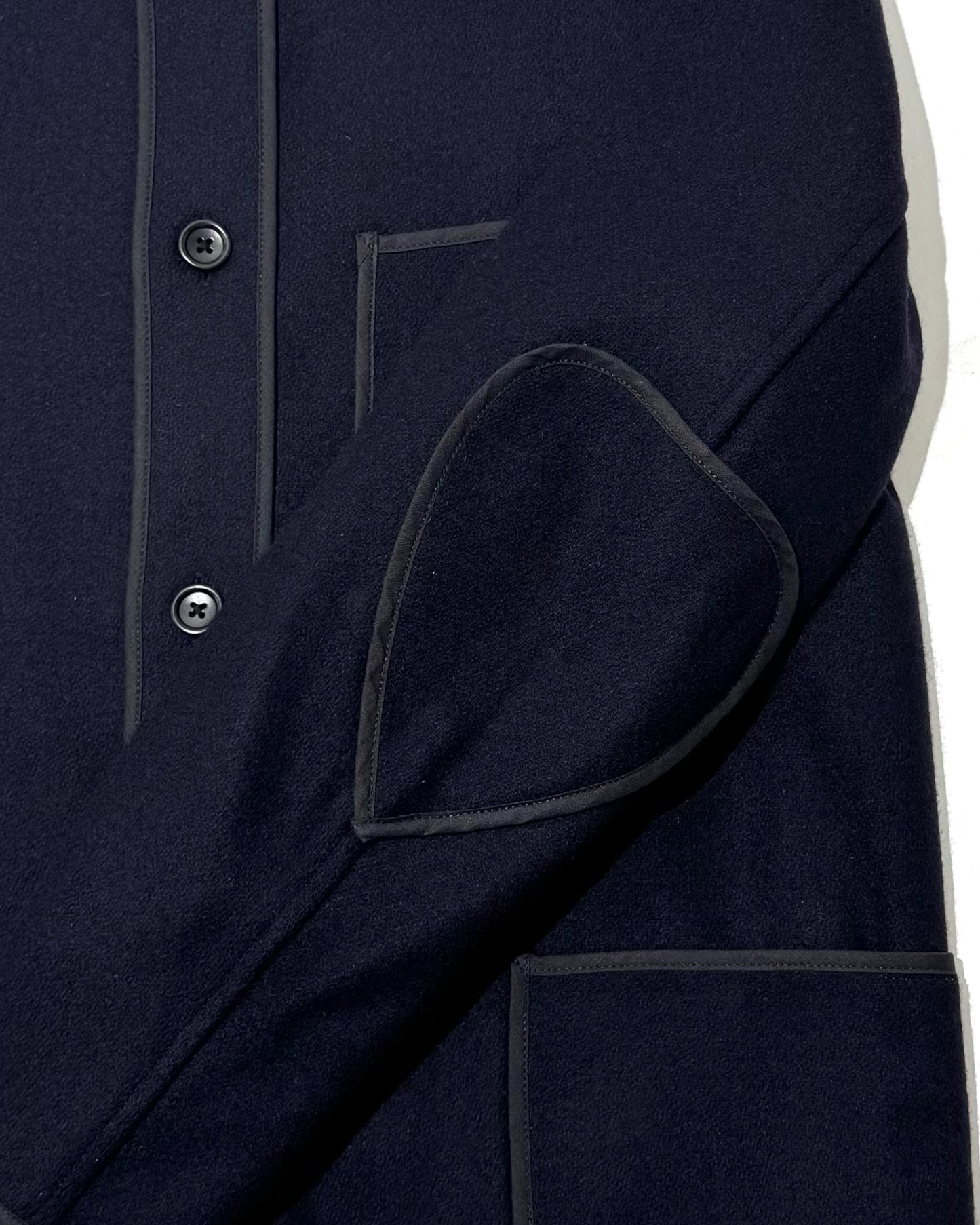 BASQUE JACKET / MELTON WOOL