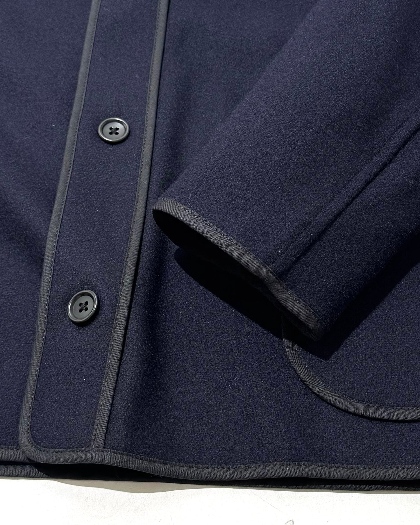 BASQUE JACKET / MELTON WOOL