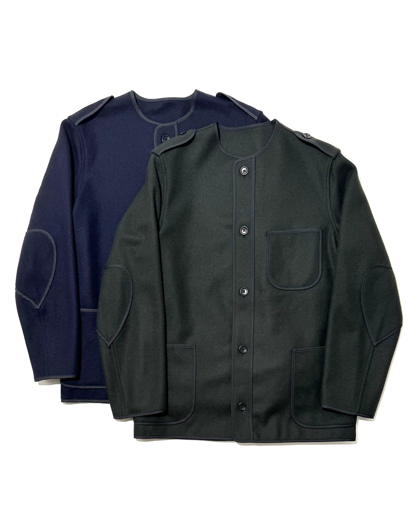 BASQUE JACKET / MELTON WOOL