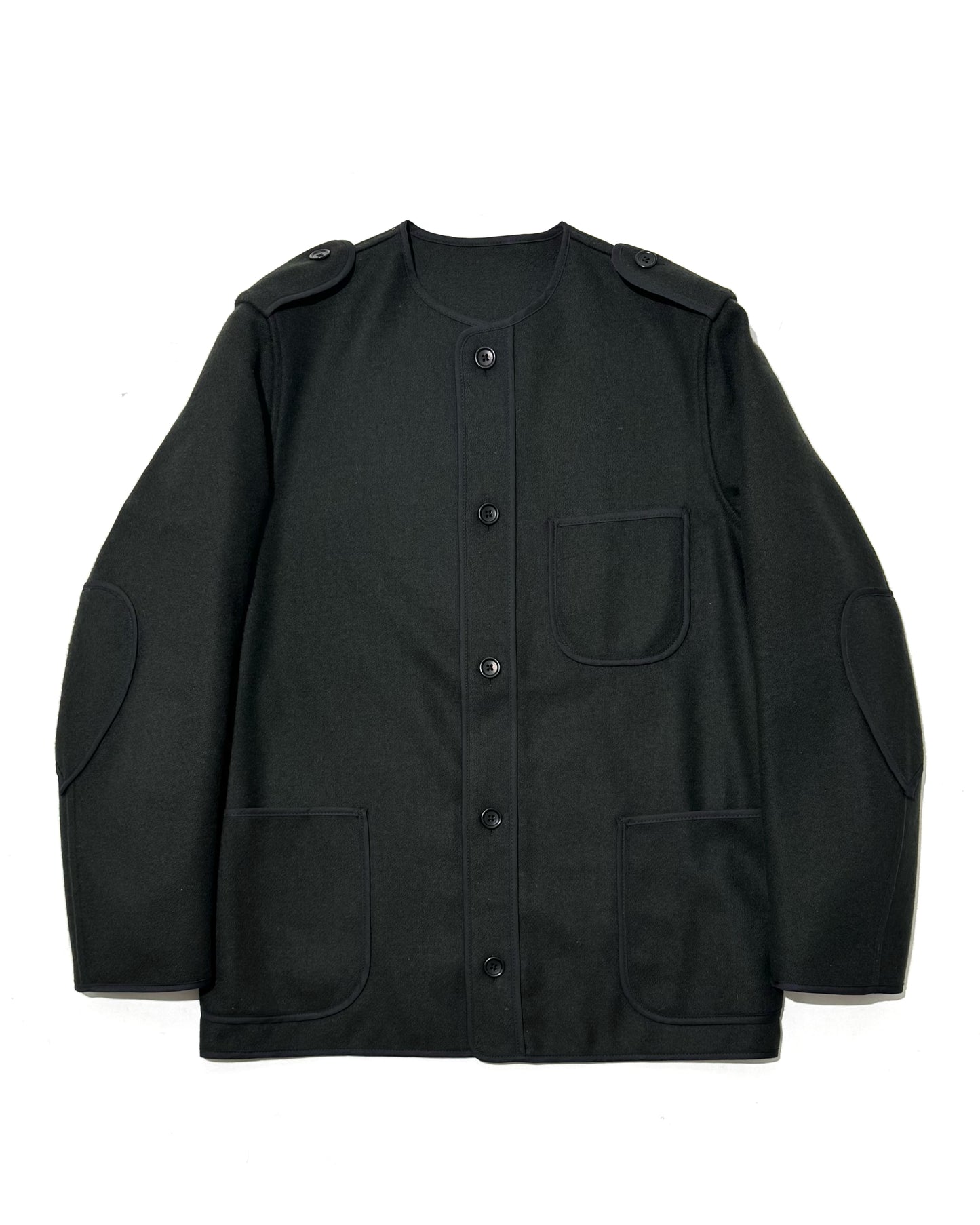 BASQUE JACKET / MELTON WOOL