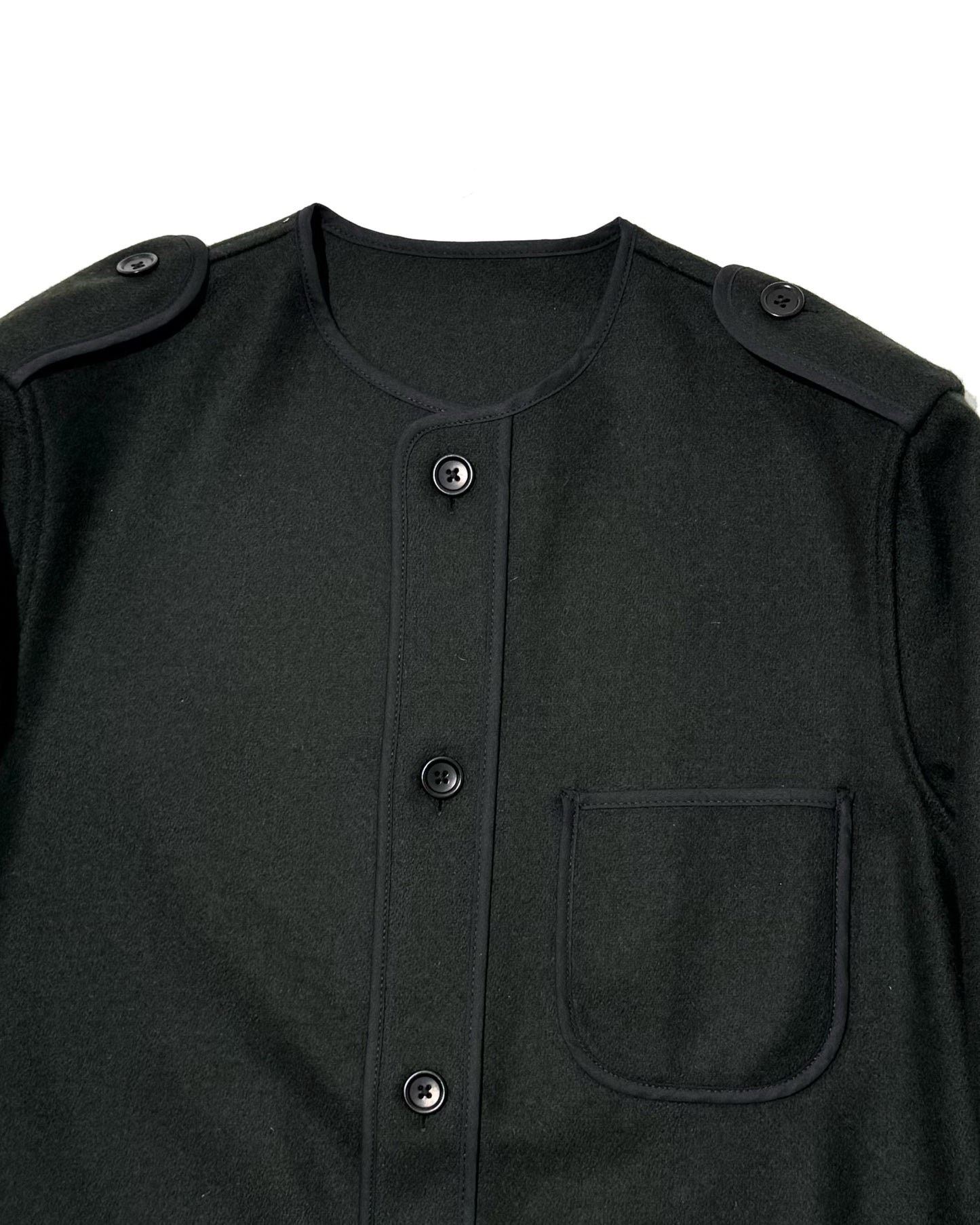 BASQUE JACKET / MELTON WOOL