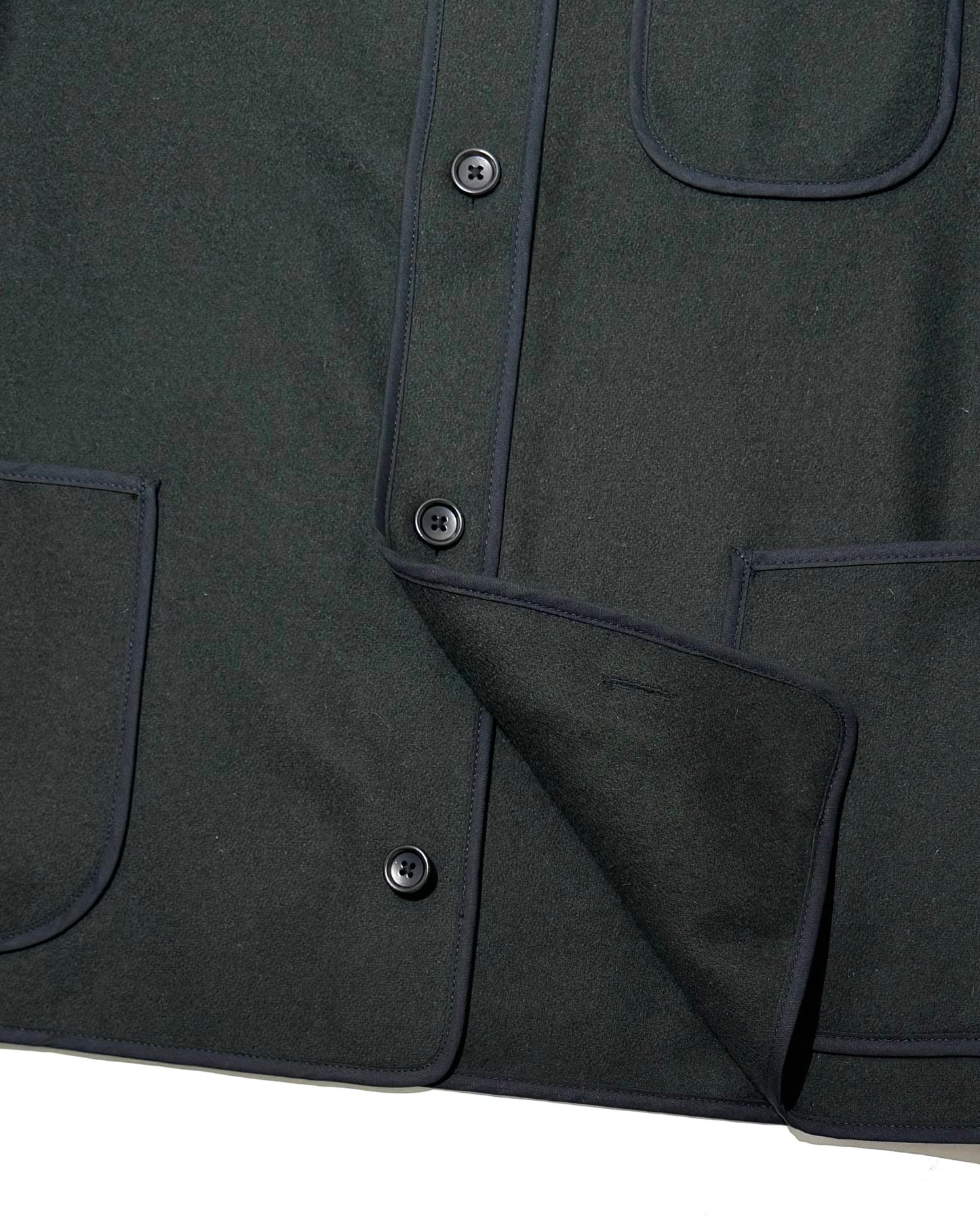 BASQUE JACKET / MELTON WOOL