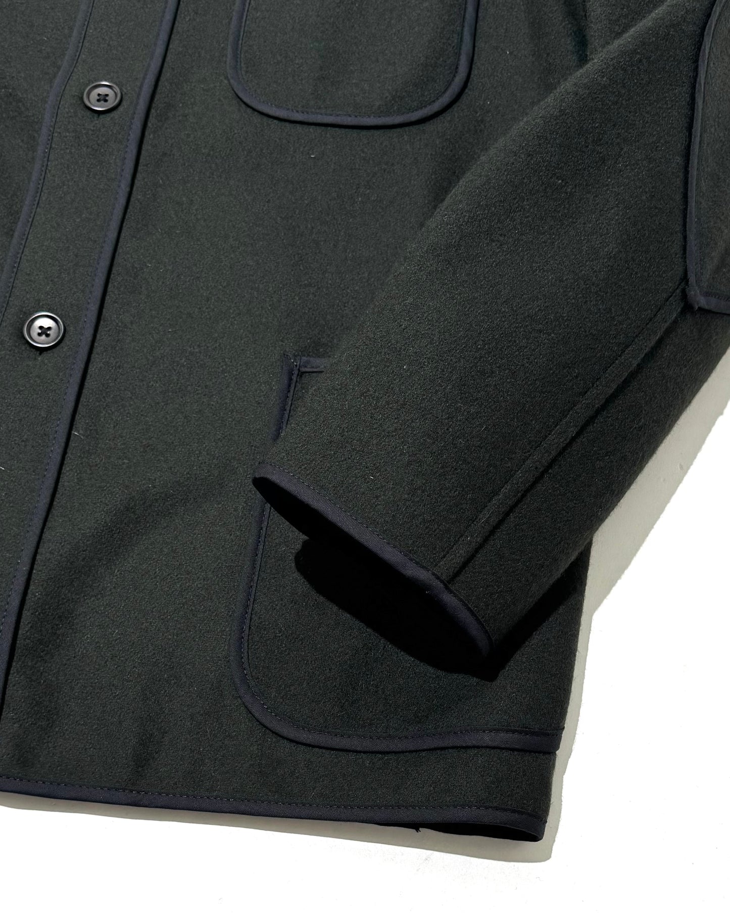 BASQUE JACKET / MELTON WOOL