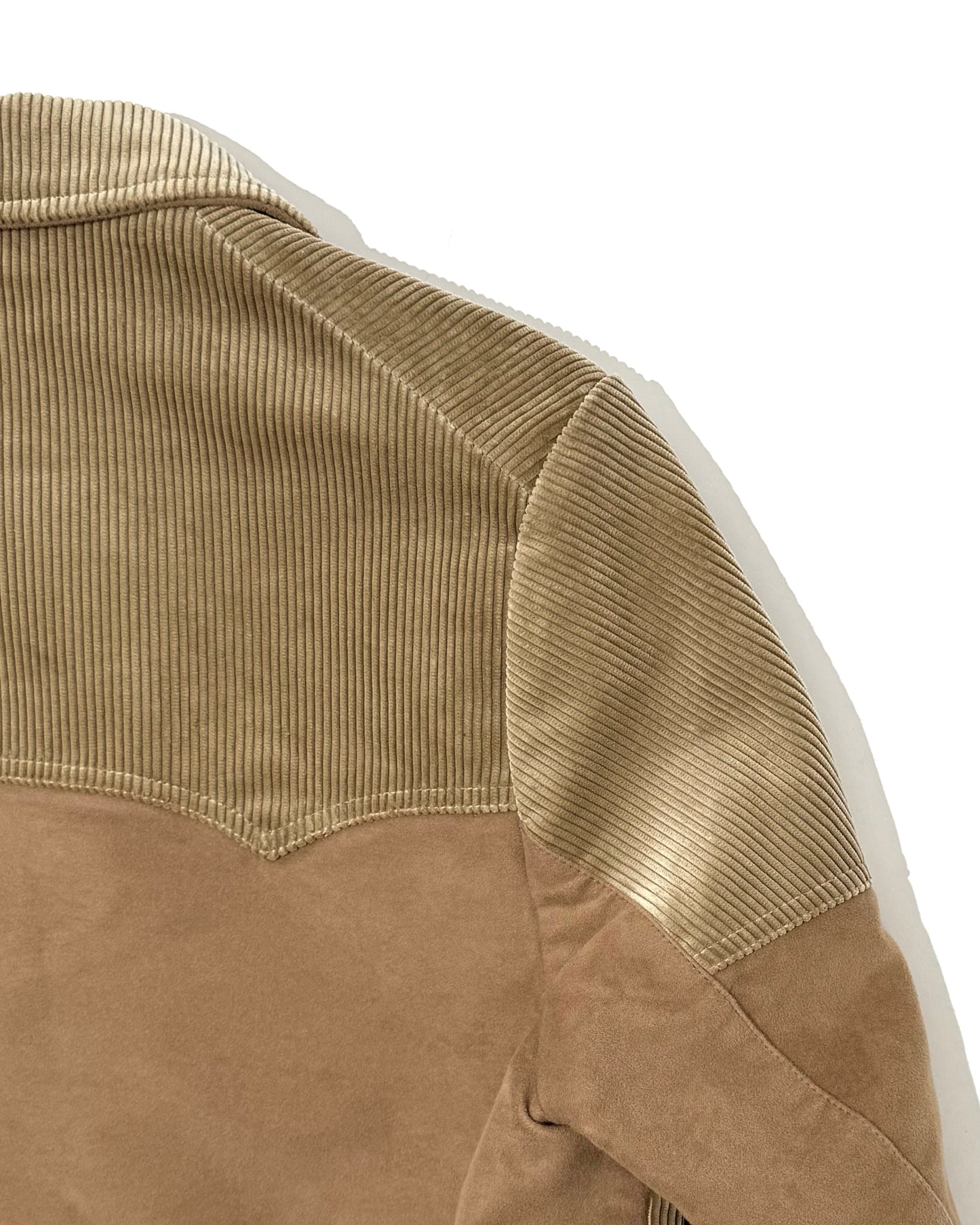 FORESTIERE / E-CORDUROY BEIGE E-MOLESKIN TAUPE