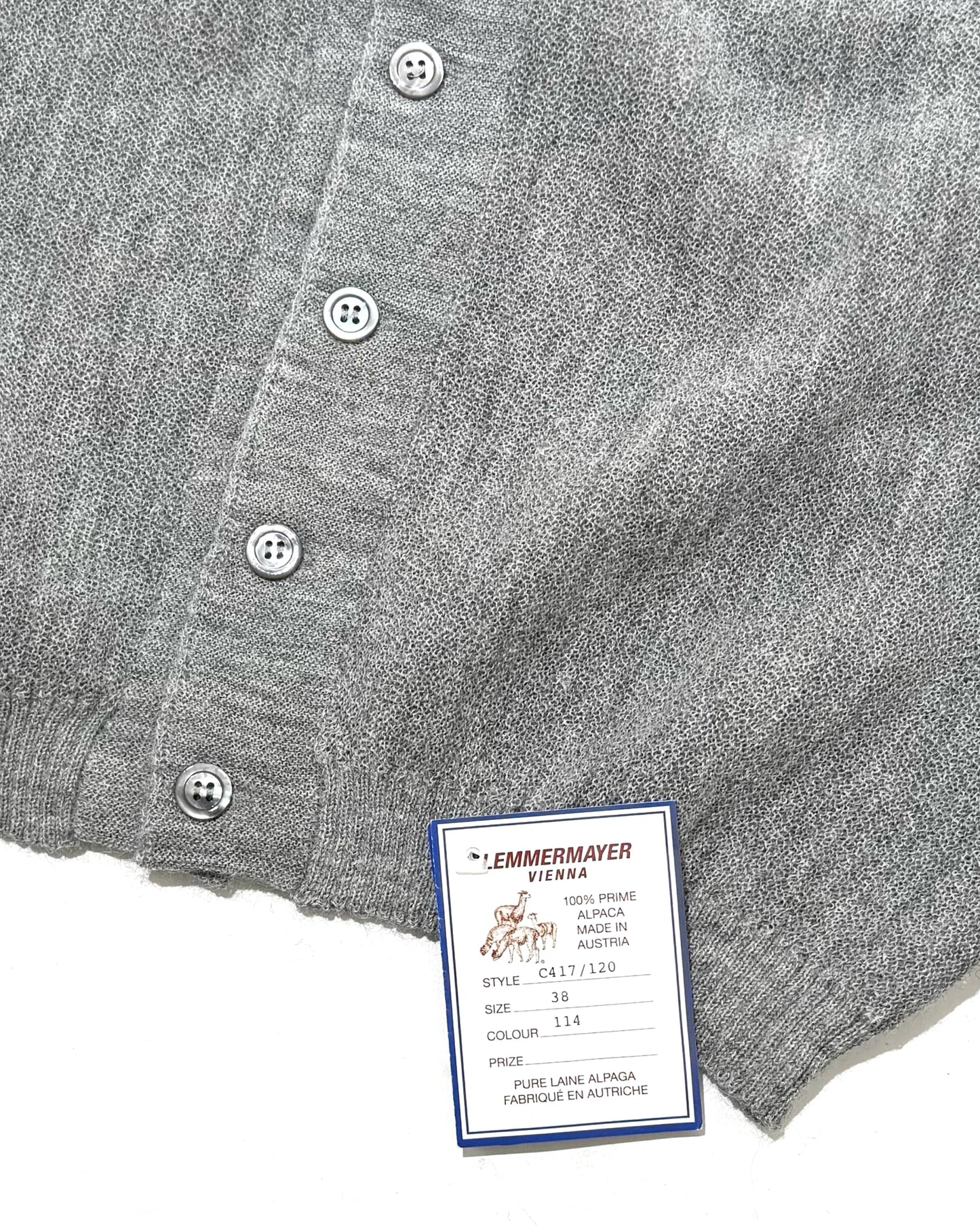LEMMERMAYER CARDIGAN 1PLY